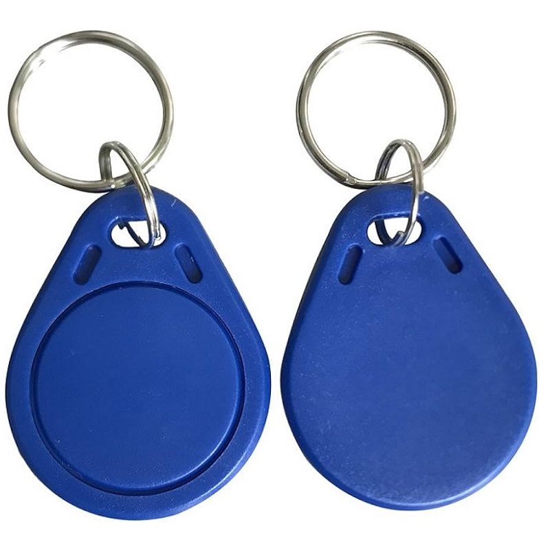 Bilde av Blue rewriteable Key fob 125 KHZ EM. Keyfob. 70102818 (DE,SE,NO,FI,RO,PL)