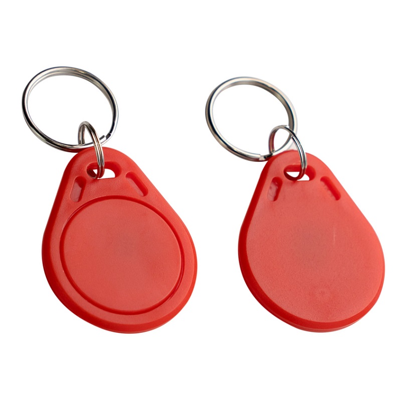 Picture of Red rewriteable Key fob 125 KHZ EM. Keyfob. 70102815